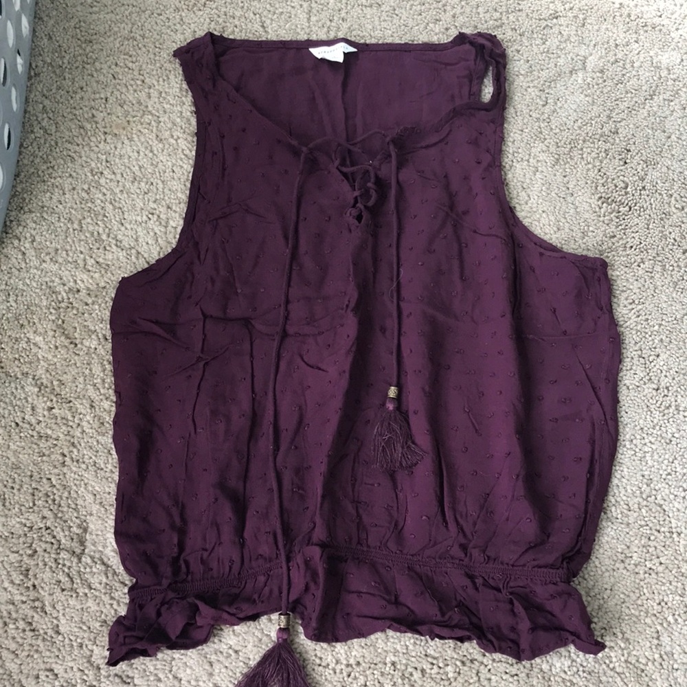 Aeropostale plum-colored tank